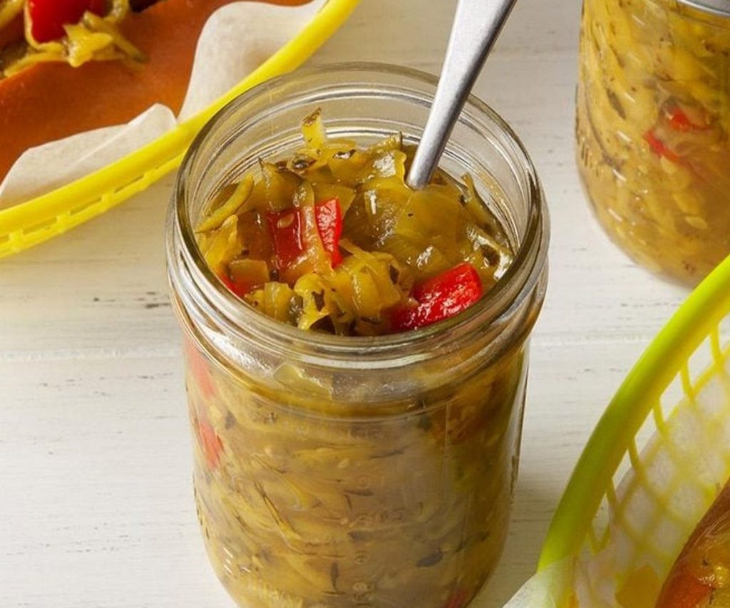 Sweet Zucchini Relish Recipe