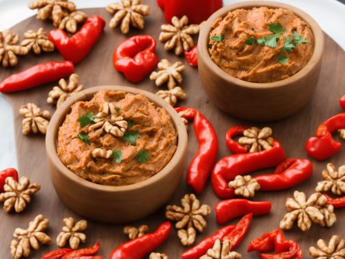 Tangy Roast Pepper & Walnut Dip