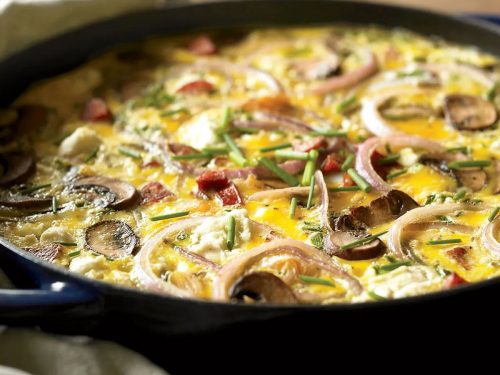 Tarragon, Mushroom & Sausage Frittata