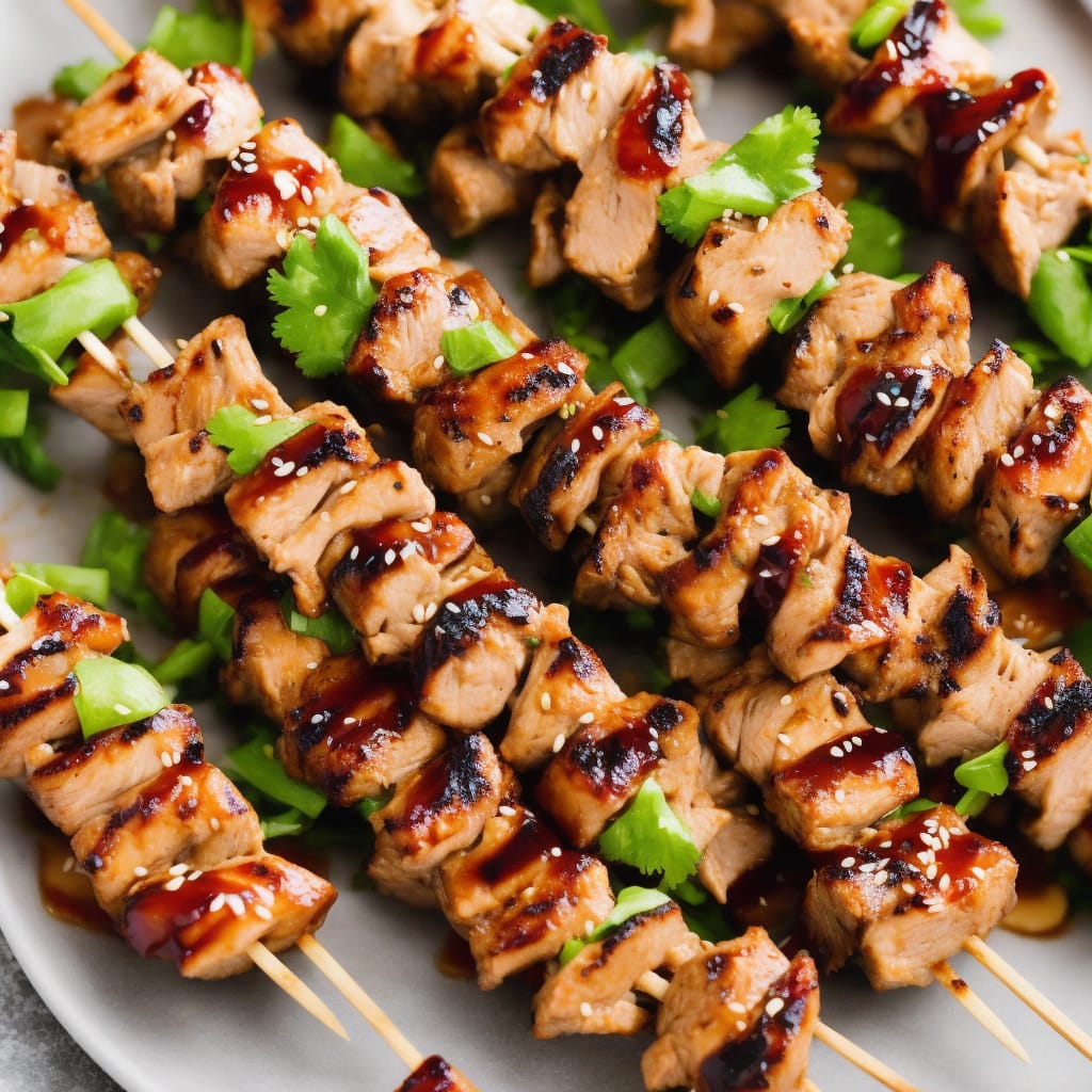 Teriyaki Tuna Skewers