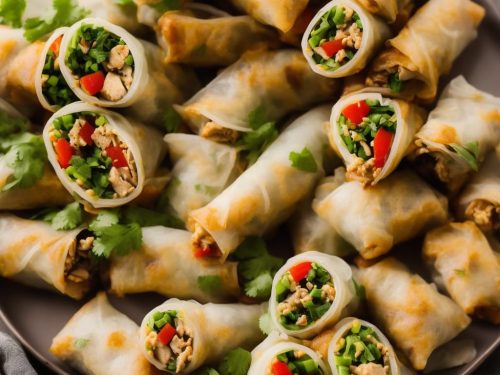 Thai Chicken Spring Rolls Recipe