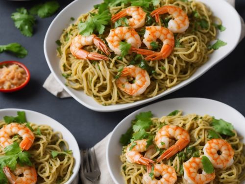 Thai Pesto Prawn Noodles