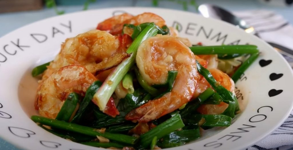 Thai Prawn, Ginger & Spring Onion Stir-Fry