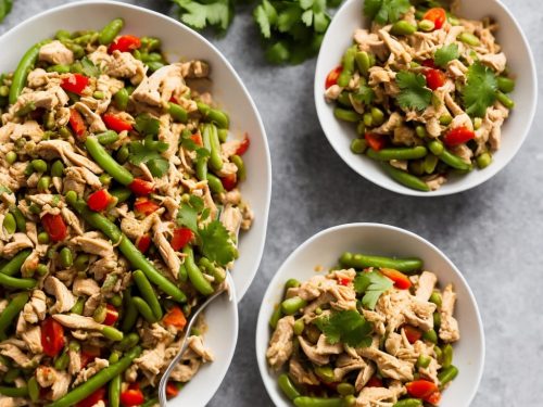 Thai Shredded Chicken & Runner Bean Salad