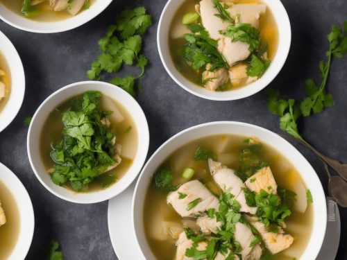 Thai-Style Fish Broth with Greens