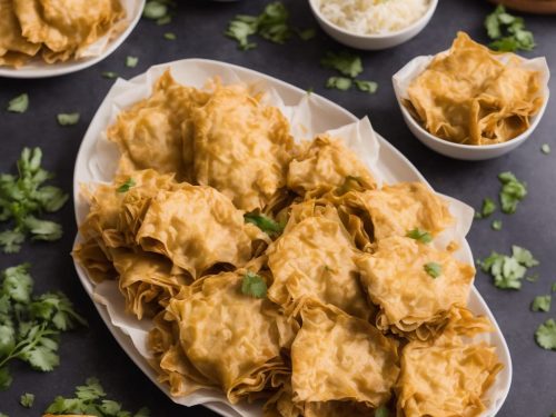 Thai Turkey Filo Dippers