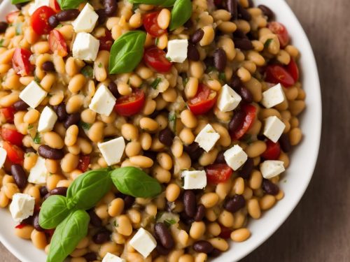 Three Bean Salad with Mozzarella