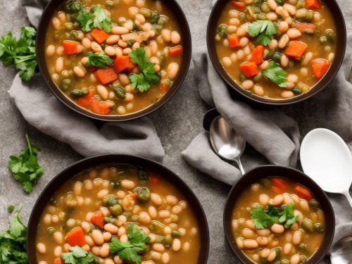 Three Bean Spring Minestrone