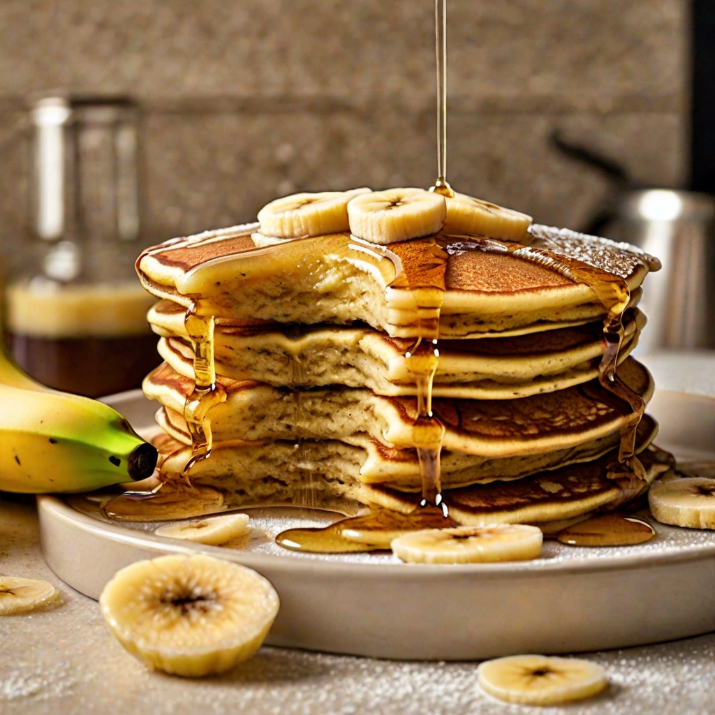 Three-Minute Blender Banana Pancakes