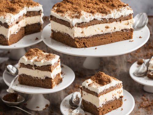 Tiramisu Ice-Cream Cake