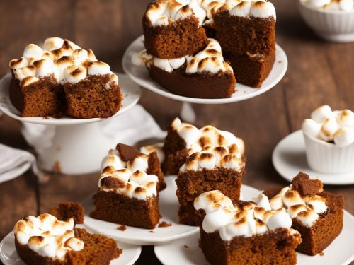 Toasted Marshmallow & Ginger Cake