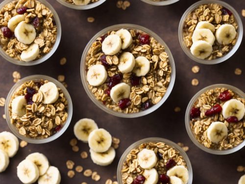 Toasty Banana Muesli Pots