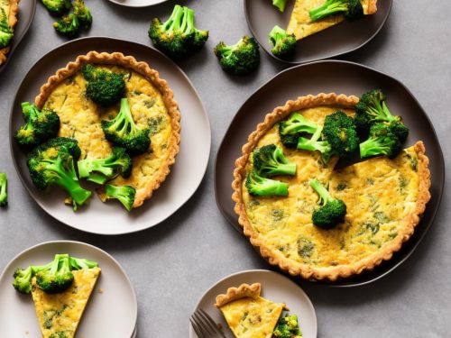 Tofu Quiche with Broccoli Recipe