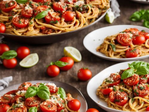 Tomato & Aubergine Pasta