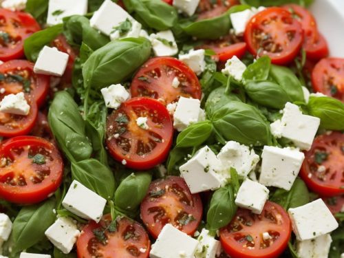 Tomato, Basil, and Feta Salad