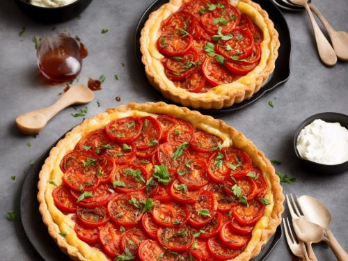 Tomato & Caramelised Onion Tart Tatin