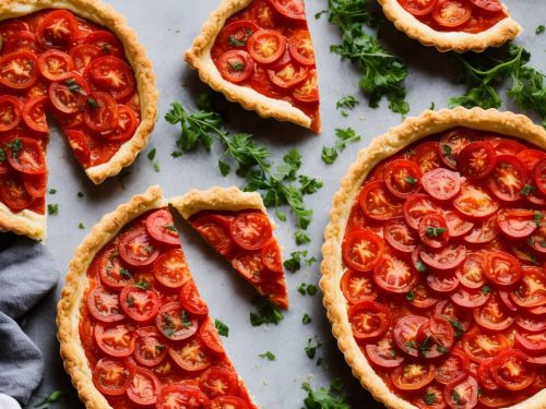 Tomato & Curd Cheese Tart