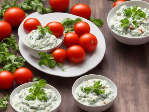 Tomato, Onion & Cucumber Raita