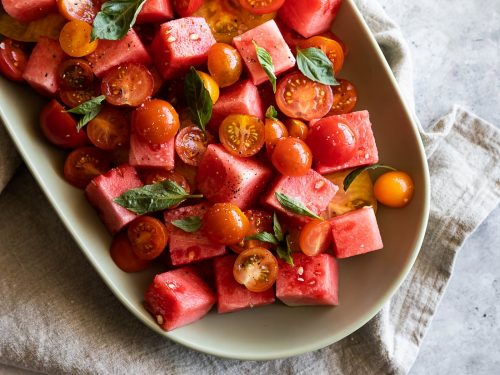 Tomato Watermelon Salad