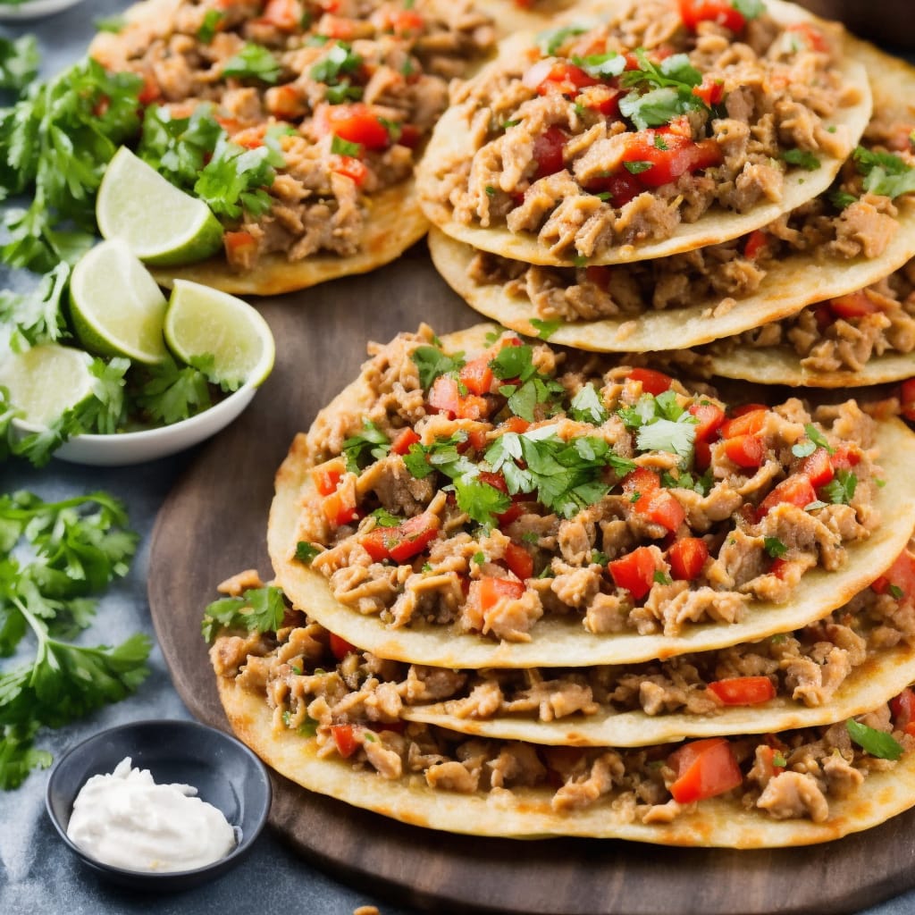 Tostadas de sardinas enlatadas