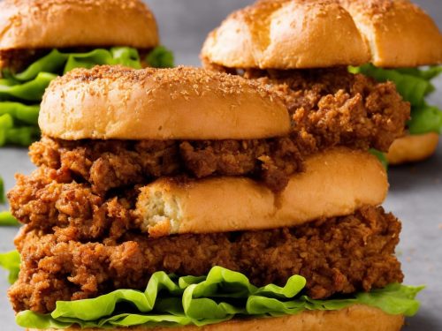 Traditional Indiana Breaded Tenderloin Sandwich