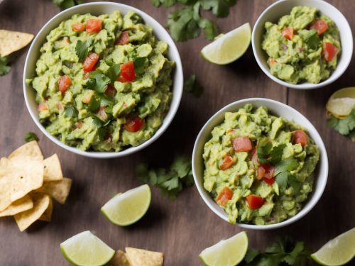 Traditional Mexican Guacamole