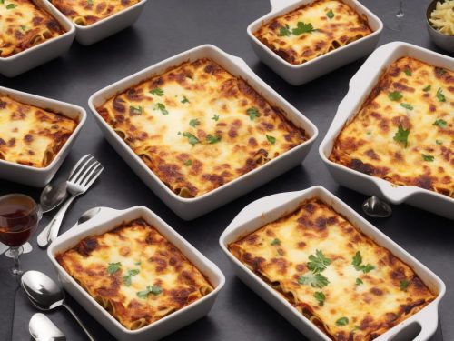 Triple Cheese & Aubergine Lasagne