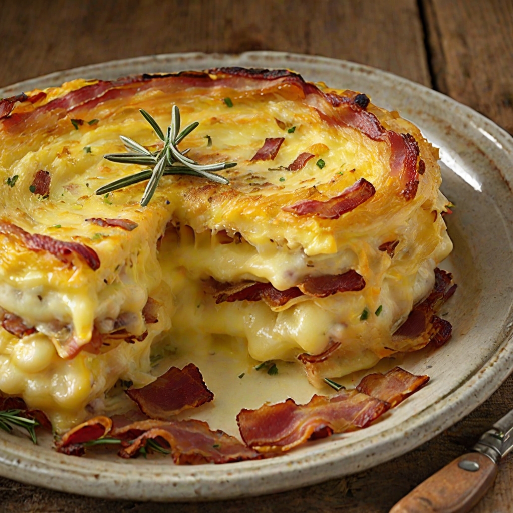 Triple Cheese & Bacon Dauphinoise