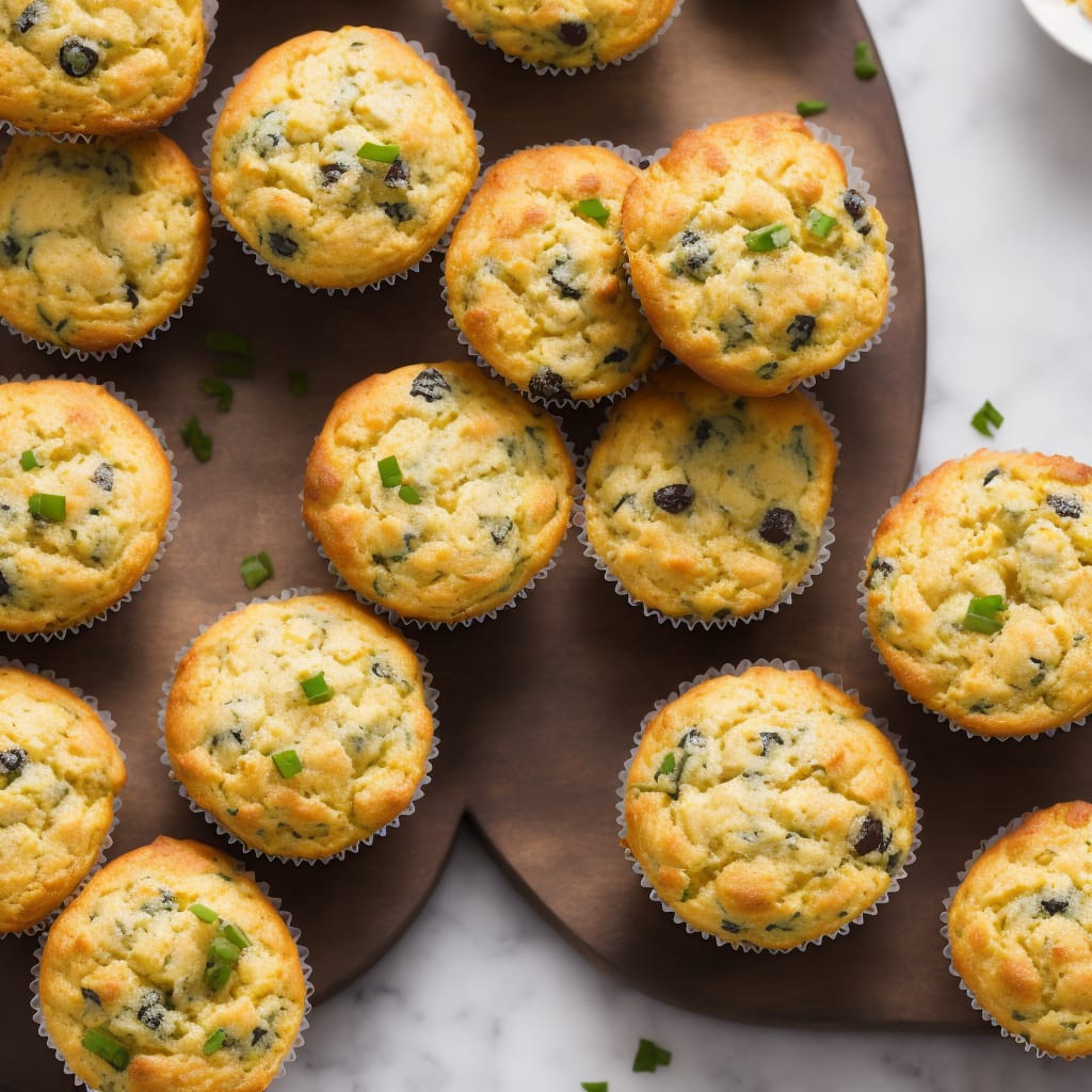 Triple Cheese & Onion Muffins