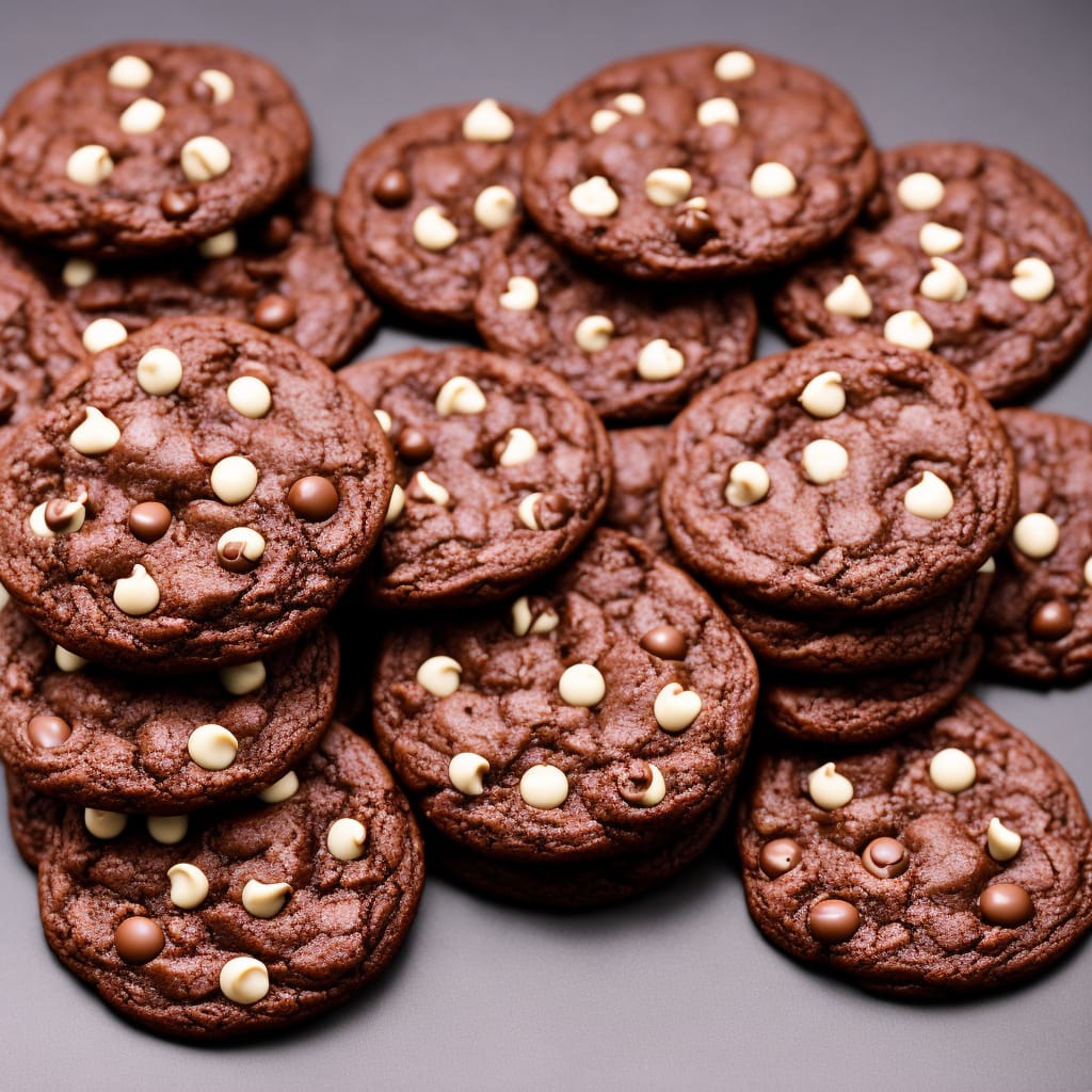 Triple Chocolate Cookies