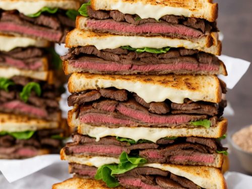 Triple-decker Steak Sandwich