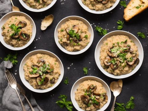 True Italian Porcini Mushroom Risotto