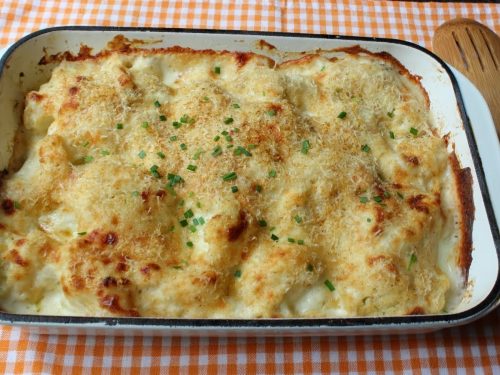 Truffle Chicken & Potato Gratin