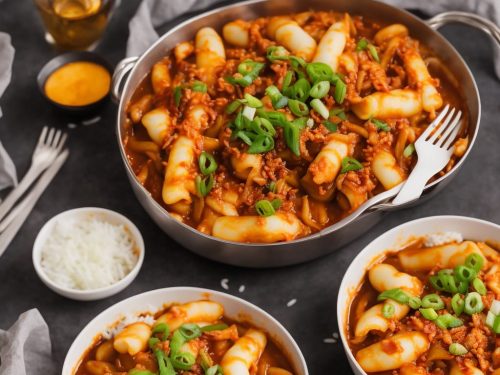 Tteokbokki (Spicy Rice Cakes)