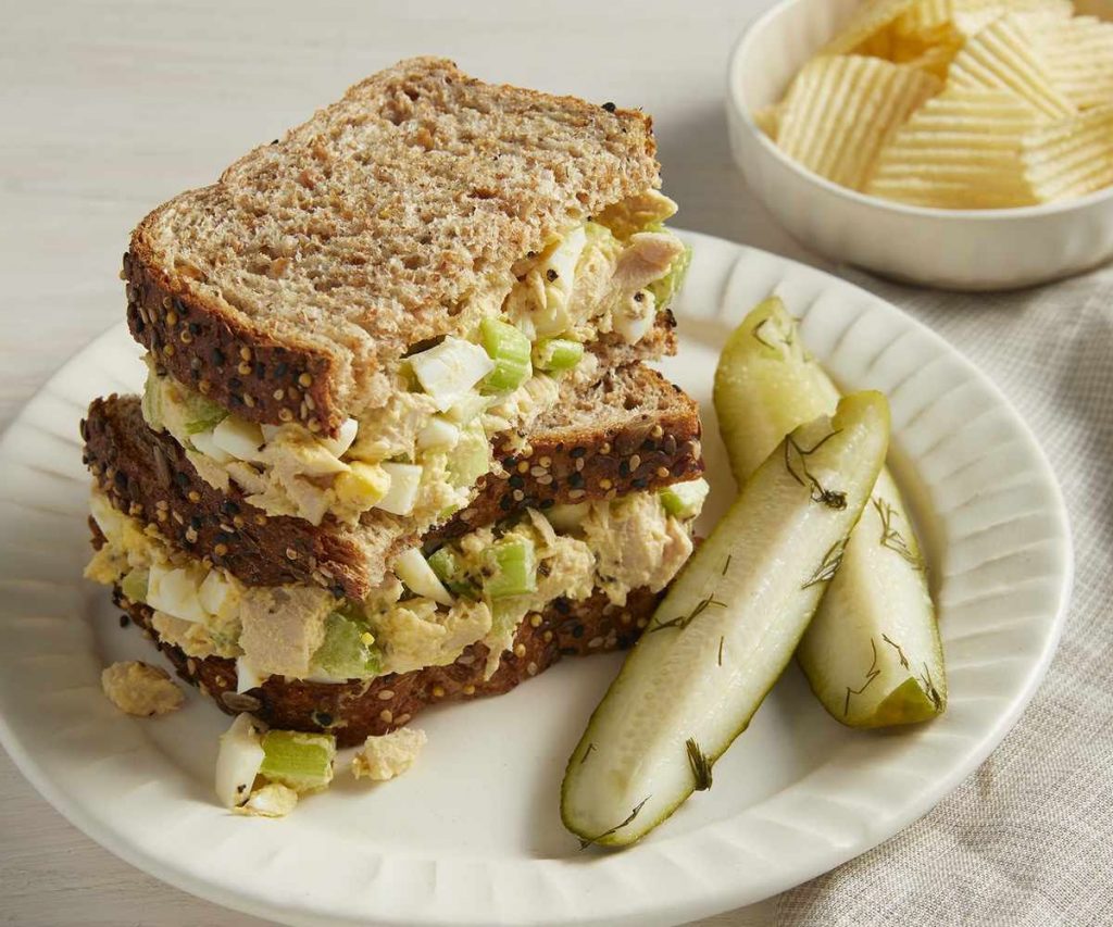 Tuna Egg Sandwich