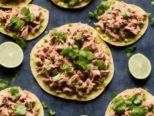 Tuna Lime Tostadas