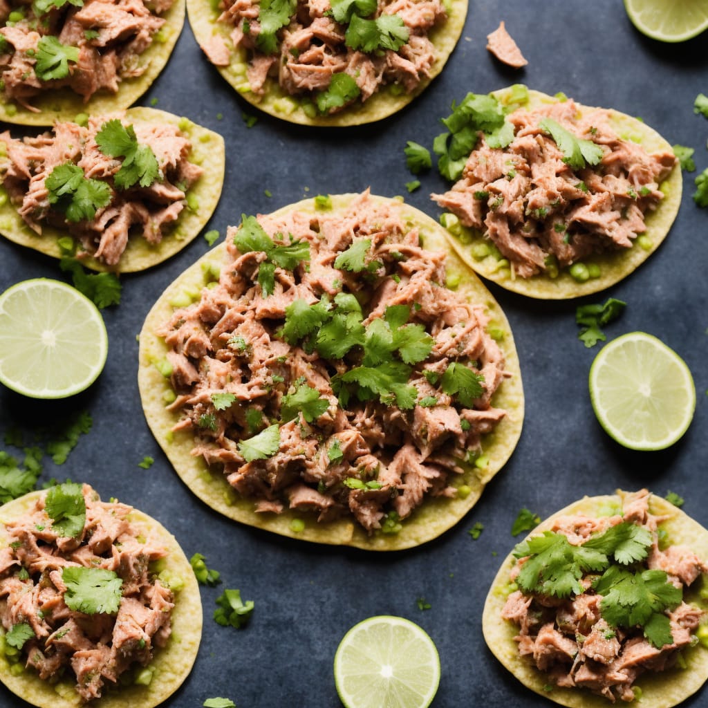 Tuna Lime Tostadas