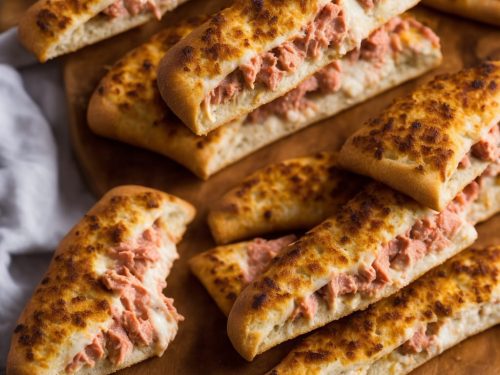 Tuna Melt Pizza Baguettes