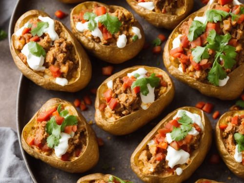 Turkey Chilli Jacket Potatoes