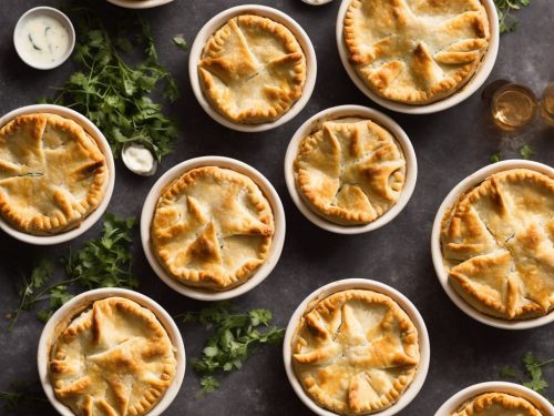 Turkey & Mushroom Pot Pies