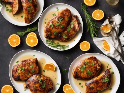 Turkey Steaks with Citrus & Ginger Sauce