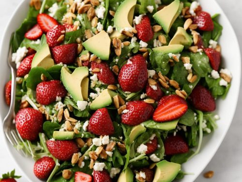 Turkey, Strawberry & Avocado Salad