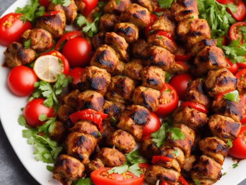 Turkish Kebabs with Tomato Chili Sauce