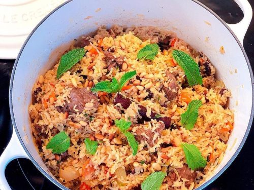 Turkish Lamb Pilau