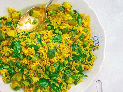 Turkish Saffron & Goji Berry Pilaf