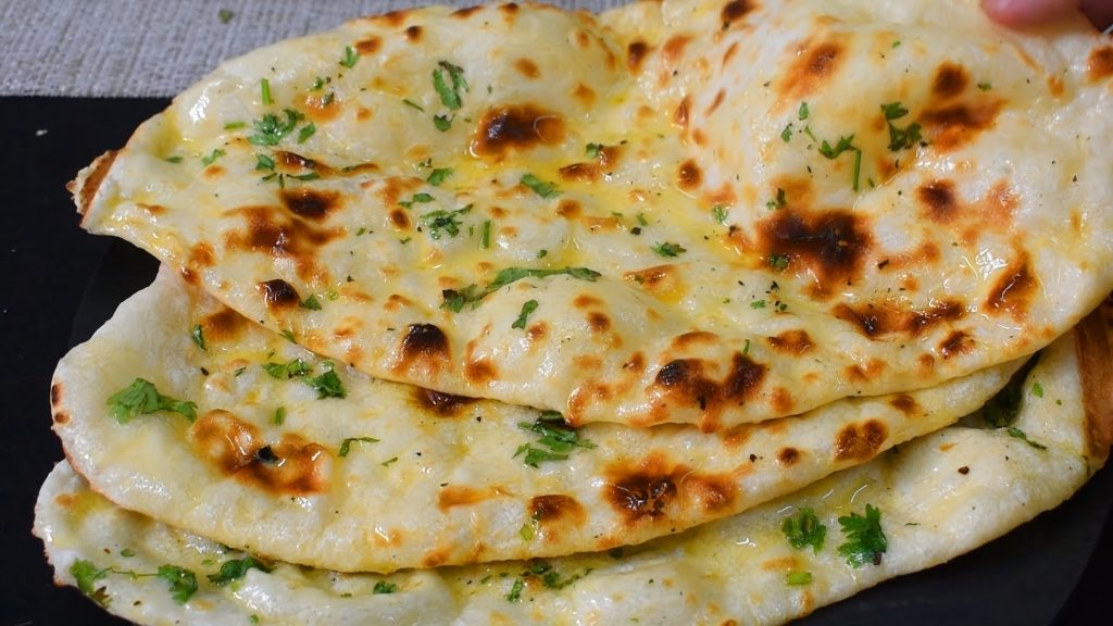 Turmeric & Chilli Butter Naan Soldiers