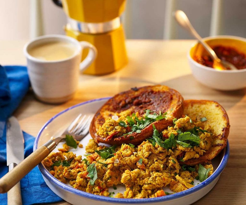 Turmeric Scrambled Eggs