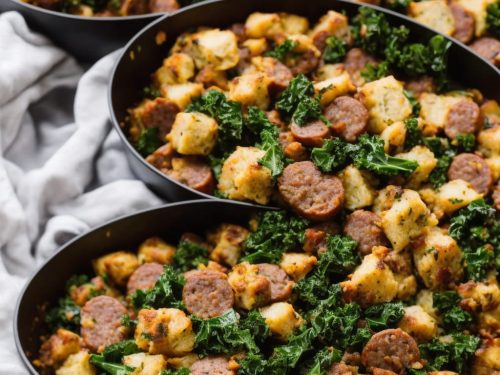 Tuscan Sausage, Kale & Ciabatta Stuffing