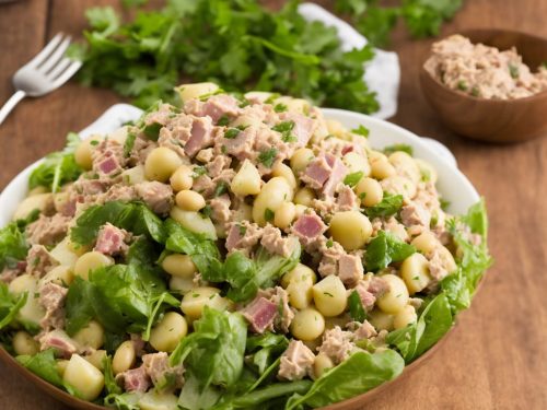 Two Bean, Potato & Tuna Salad