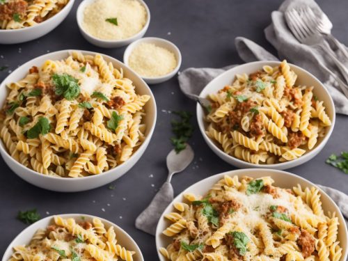 Two-Cheese Pasta Bake